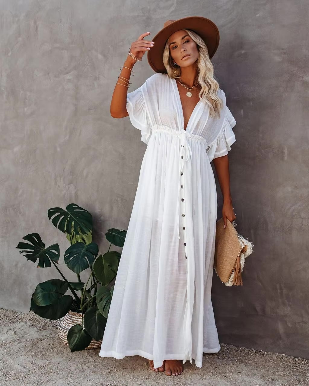 Eve Maxi Dress - White